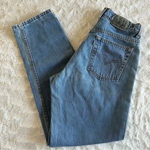 Levi’s Vintage Silver Tab Loose Fit Size 13/14 Long Made in USA 100% Cotton